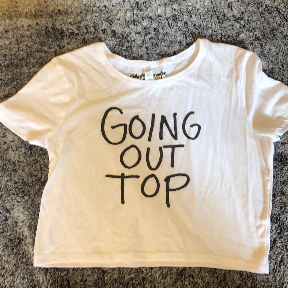 Going out top!